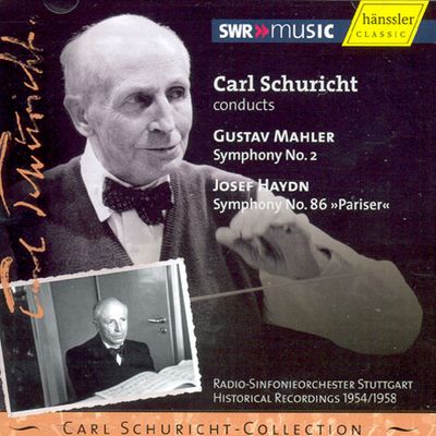 SYMPHONY NO.2 C-MOLL/ CARL SCHURICHT [말러: 교향곡 2번 - 칼 슈리히트]