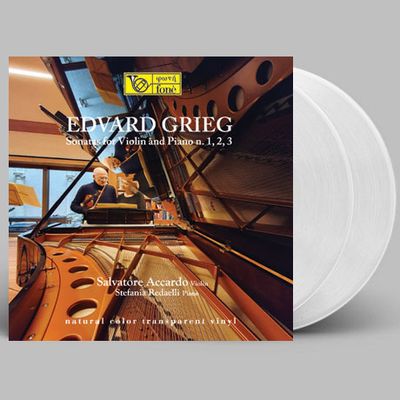 SONATAS VIOLIN AND PIANO NO.1, 2, 3/ SALVATORE ACCARDO, EFANIA REDAELLI [180G TRANSPARENT LP]