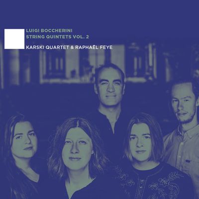 STRING QUINTETS VOL.2
/ KARSKI QUARTET, RAPHAEL FEYE [보케리니: 현악 5중주 - 카르스키 콰르텟/ 라파엘 페예]