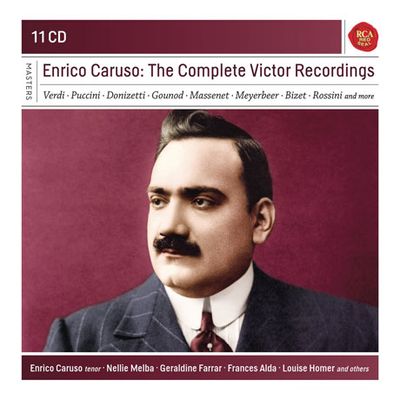 THE COMPLETE VICTOR RECORDINGS [SONY MASTERS] [앙리코 카루소: 빅터 레코딩 전집]
