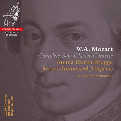COMPLETE SOLO CLAVIER-CONCERTE/ JOS VAN IMMERSEEL, ANIMA ETERNA BRUGGE [모차르트: 피아노 협주곡 전곡 - 요스 판 이메르셀, 아니마 에테르나]