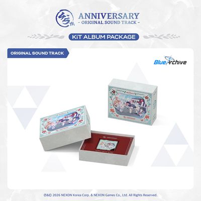 블루 아카이브 4.5주년 기념 [BLUE ARCHIVE] [KIT ALBUM PACKAGE VER]