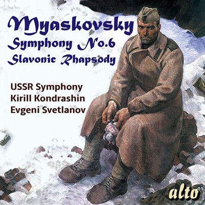 SYMPHONY NO.6, SLAVONIC RHAPSODY/ KIRILL KONDRASHIN, EVGENY SVETLANOV [미야스코프스키: 교향곡 6번, 슬라브 랩소디 - 콘드라신, 스베틀라노프]