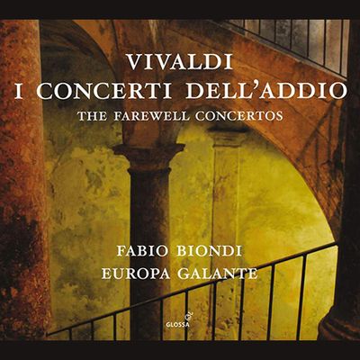 THE FAREWELL CONCERTOS/ FABIO BIONDI, EUROPA GALANTE [비발디: '고별' 협주곡들]