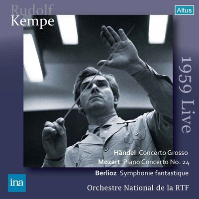 HANDEL: CONCERTO GROSSO, MOZART: PIANO CONCERTO NO.24, BERLIOZ: SYMPHONIE FANTASTIQUE/ CLIFFORD CURZON [루돌프 켐페: 모차르트 피아노 협주곡 & 베를리오즈 환상교향곡 외]