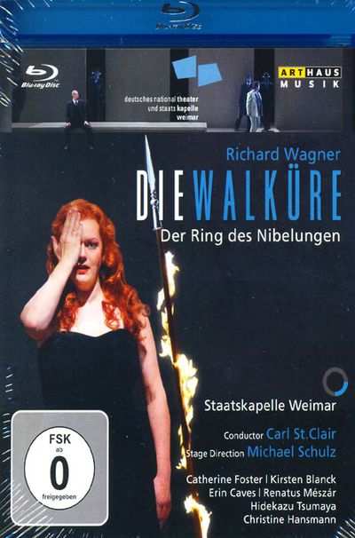 바그너: 발퀴레 블루레이 [DIEWALKORE: DER RING DES NIBELUNGEN/ CARL ST. CLAIR] [블루레이 전용플레이어 사용]