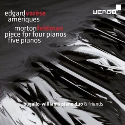 PIECE FOR FOUR PIANOS, AMERIQUES/ BUGALLO-WILLIAMS PIANO DUO & FRIENDS