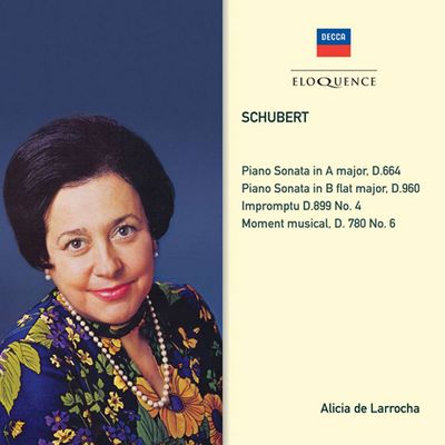 PIANO SONATAS/ ALICIA DE LARROCHA [알리시아 데 라로차: 슈베르트 피아노 소나타]
