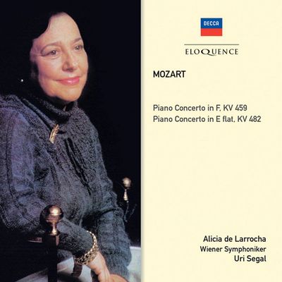 PIANO CONCERTO/ ALICIA DE LARROCHA, URI SEGAL [알리시아 데 라로차: 모차르트 피아노 협주곡]