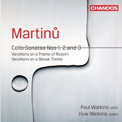 SONATAS AND VARIATIONS FOR CELLO AND PIANO/ PAUL WATKINS, HUW WATKINS