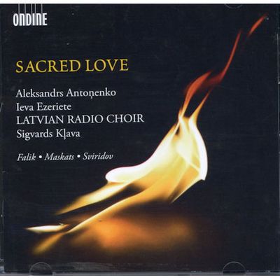 SACRED LOVE/ SIGVARDS KLAVA [신성한 사랑: 스비리도프, 팔릭, 마스마츠의 합창곡들]