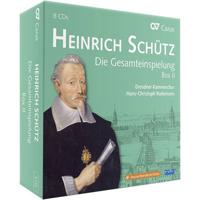 COMPLETE RECORDING BOX 2/ HANS-CHRISTOPH RADEMANN [쉬츠 전집 2권: 마태수난곡, 요한수난곡, 성탄 히스토리아, 승천 히스토리아, 신성교향곡 1권, 신성교향곡 3권 - 라데만]