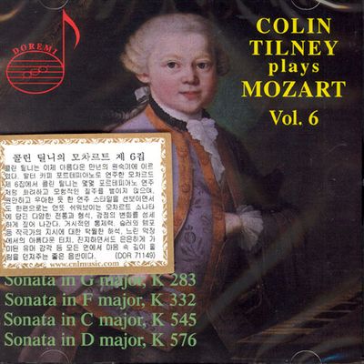 COLIN TILNEY PLAYS MOZART VOL.6 [콜린 틸니의 모차르트 6집]