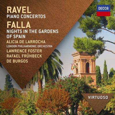 PIANO CONCERTOS/ ALICIA DE LARROCHA, LAWRENCE FOSTER [VIRTUOSO]