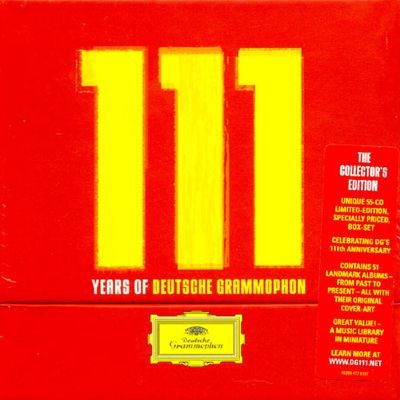 クラシック 111 Years of Deutsche Grammophon Vol-1.2 クラシック 111 Years of Deutsche Grammophon Vol-1.2 Various