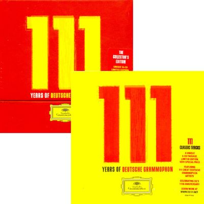 VARIOUS | DG 111: YEARS OF DEUTSCHE GRAMMOPHON [55CD+6CD