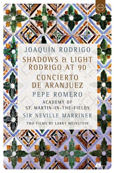 SHADOWS & LIGHT RODRIGO AT 90, CONCIERTO DE ARANJUEZ/ PEPE ROMERO, NEVILLE MARRINER [로드리고: 포트레이트 다큐멘터리 & 아랑훼스협주곡 실황]