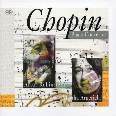 PIANO CONCERTOS/ ARTUR RUBINSTEIN, MARTHA ARGERICH [쇼팽: 피아노 협주곡 1, 2번]