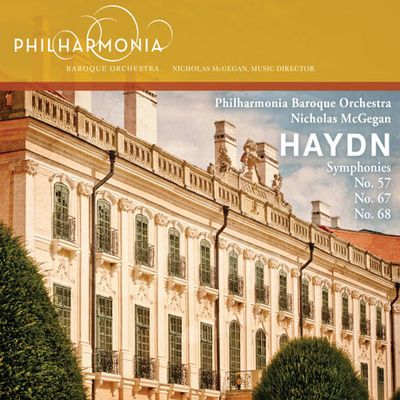 SYMPHONIES NO.57, 67, 68/ NICHOLAS MCGEGAN [하이든: 교향곡 57, 67, 68번]