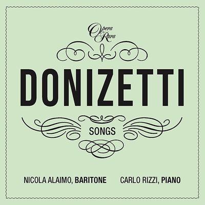 SONGS VOL. 2/ NICOLA ALAIMO, CARLO RIZZI [도니제티: 가곡 2집 - 니콜라 알라이모, 카를로 리치]