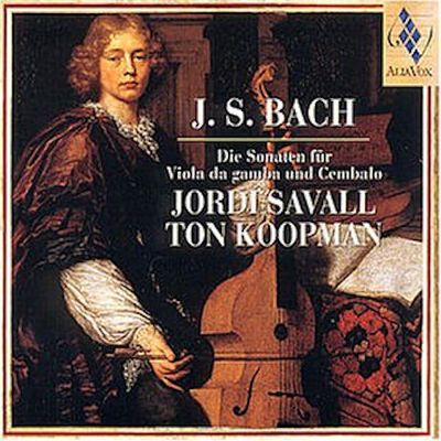 DIE SONATEN FUR VIOLA DA GAMBA UND CEMBALO/ JORDI SAVALL, TON KOOPMAN [바흐: 비올라 다 감바 소나타]