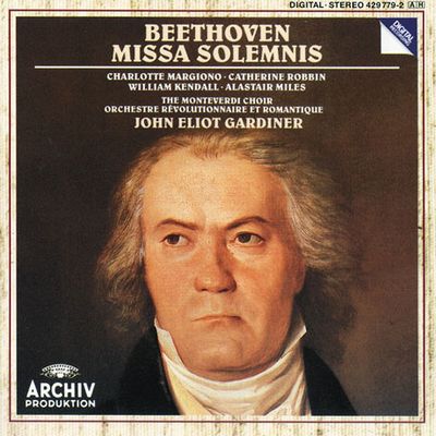 MISSA SOLEMNIS/ JOHN ELIOT GARDINER [베토벤: 장엄미사 - 존 엘리엇 가디너]
