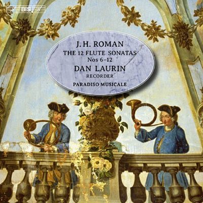 12 FLUTE SONATAS 6-12/ DAN LAURIN [SACD HYBRID] [로만: 플루트와 통주저음을 위한 소나타 2집]