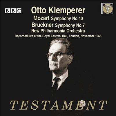 SYMPHONY NO.40 & 7/ OTTO KLEMPERER