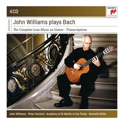 PLAYS BACH: THE COMPLETE LUTE MUSIC ON GUITAR TRANSCRIPTIONS [SONY MASTERS] [존 윌리엄스가 연주하는 바흐]