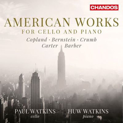 AMERICAN WORKS FOR CELLO AND PIANO/ PAUL WATKINS, HUW WATKINS [첼로를 위한 미국 작곡가의 작품]
