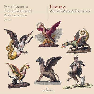 PIECES DE VIOLE AVEC LA BASSE CONTINUE/ PAOLO PANDOLFO [GLOSSA CABINET] [포르크레: 비올 작품집]