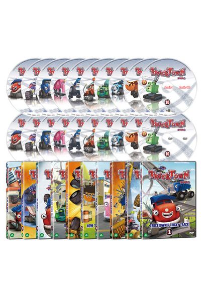존 셰스카의 트럭타운 20종세트 [10DVD+10CD] [JOHN SCIESZKA`S TRUCK TOWN]