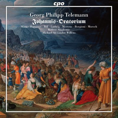 JOHANNIS ORATORIUM/ MICHAEL ALEXANDER WILLENS [텔레만: 요한 축일 오라토리오, 부활 후 3주일을 위한 오라토리오]