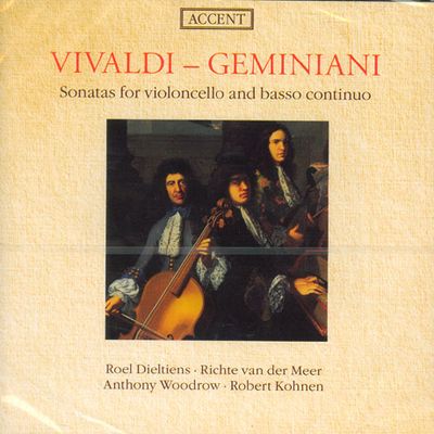 SONATAS FOR VIOLONCELLO AND BASSO CONTINUO