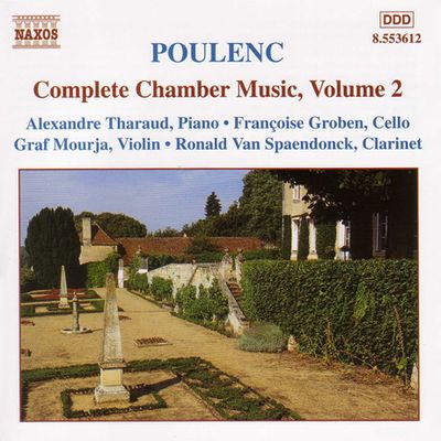 COMPLETE CHAMBER MUSIC VOL.2/ ALEXANDRE THARAUD [풀랑크: 실내악 전곡 2집 - 알렉상드르 타로 외]