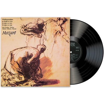 VIOLIN SONATAS KV304-306/ KARL SUSKE, WALTER OLBERTZ [모차르트: 바이올린 소나타 4집 - 카를 주스케] [180G LP]