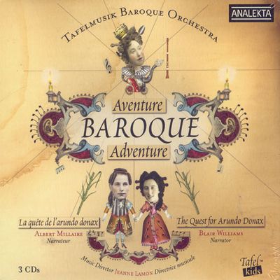 BAROQUE ADVENTURE: THE QUEST FOR AROUNDO DONAX/ JEANNE LAMON