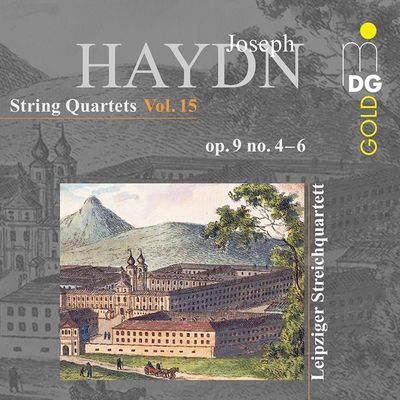 STRING QUARTETS VOL.15/ LEIPZIGER STREICHQUARTETT [하이든: 현악사중주 15집 - 라이프치히 현악 사중주단]