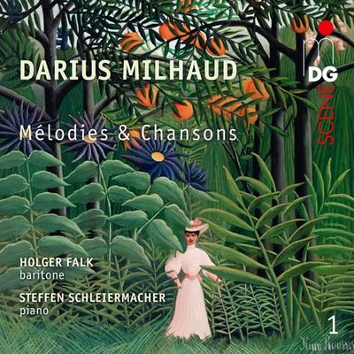MELODIES & CHANSONS VOL.1/ HOLGER FALK [미요: 가곡과 샹송 1집 - 홀거 팔크]