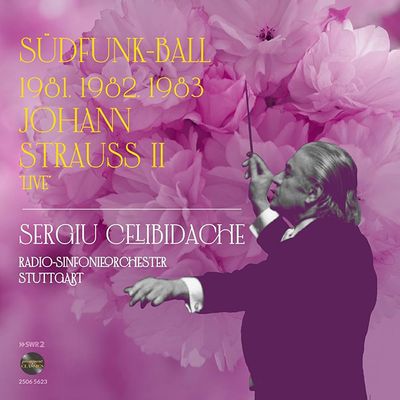 WALTZ & POLKA/ SERGIU CELIBIDACHE, STUTTGART RADIO SYMPHONY ORCHESTRA [슈트라우스: 10곡의 왈츠와 폴카 - 세르주 첼리비다케, 슈투트가르트 방송교향악단]