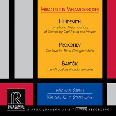 MIRACULOUS METAMORPHOSES [SACD HYBRID] [프로코피에프, 바르톡, 베버: 기적의 변신 - 마이클 스턴, 켄자스 시티 심포니]