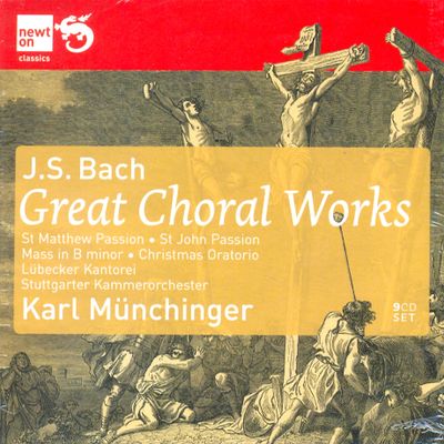 GREAT CHORAL WORKS/ KARL MUNCHINGER [바흐: 합창음악 명곡집] [한정 특가할인]