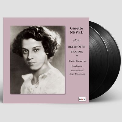 BEETHOVEN & BRAHMS VIOLIN CONCERTOS/ HANS ROSBAUD, ROGER DESORMIERE [지네트 느뵈: 라스트 레코딩 - 베토벤 & 브람스] [한정반] [180G LP]