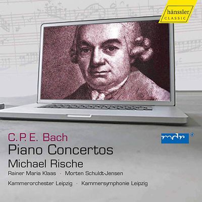PIANO CONCERTOS/ MICHAEL RISCHE [C.P.E. 바흐: 건반(피아노) 협주곡 - 미하엘 리스케]