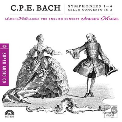 SYMPHONIES 1-4/ THE ENGLISH CONCERT/ ANDREW MANZE [SACD HYBRID]