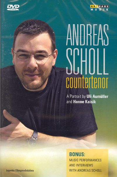 ANDREAS SCHOLL COUNTERTENOR  [안드레아스 숄: 다큐멘터리와 실황연주]