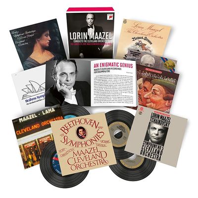 THE COMPLETE CBS MASTERWORKS RECORDINGS [로린 마젤이 지휘하는 클리브랜드 오케스트라]