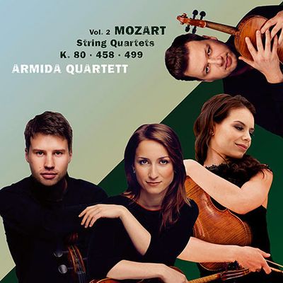 STRING QUARTETS VOL.2/ ARMIDA QUARTETT [모차르트: 현악사중주 1, 17, 20번 - 아르미다 사중주단]