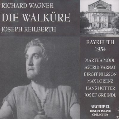DIE WALKURE/ BAYREUTH 1954/ MODL/ LORENZ/ VARNAY/ HOTTER/ KEILBERTH