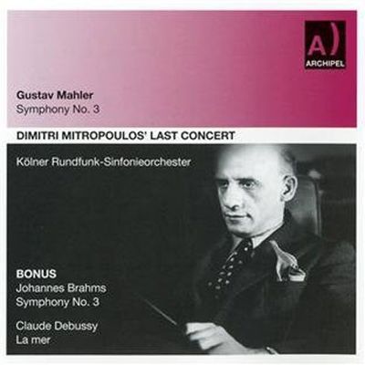 SYMPHONY NO.3 ETC/ DIMITRI MITROPOULOS